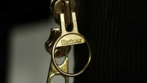 barbour zipper