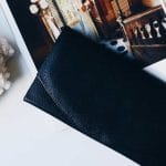 wallet lady black